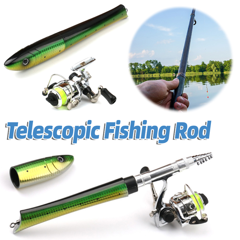 Penn Reel Fierce - Joran Pancing Portabel Bentuk Ikan dengan