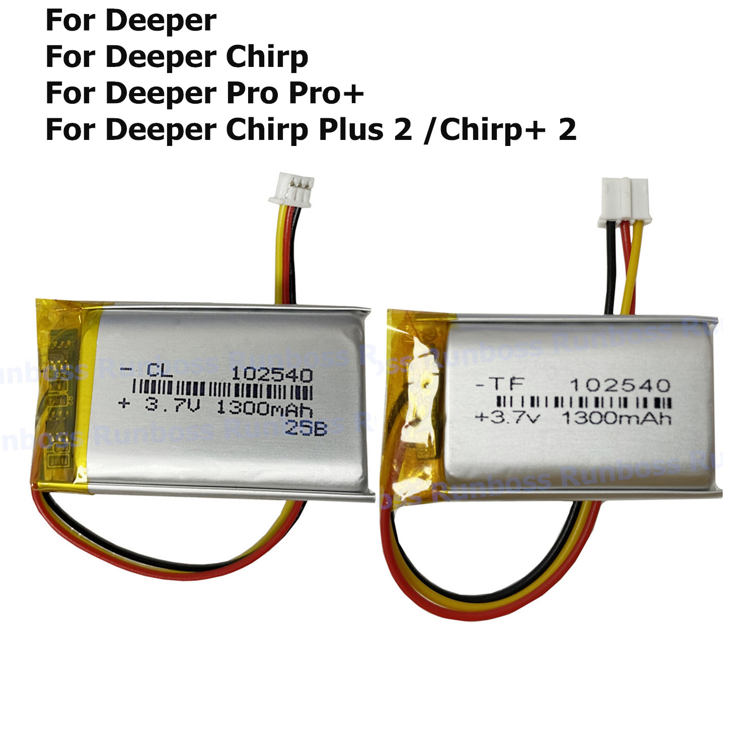 Fish Finder Gps - Baterai 3.7V 1300MAh Baru untuk Deeper