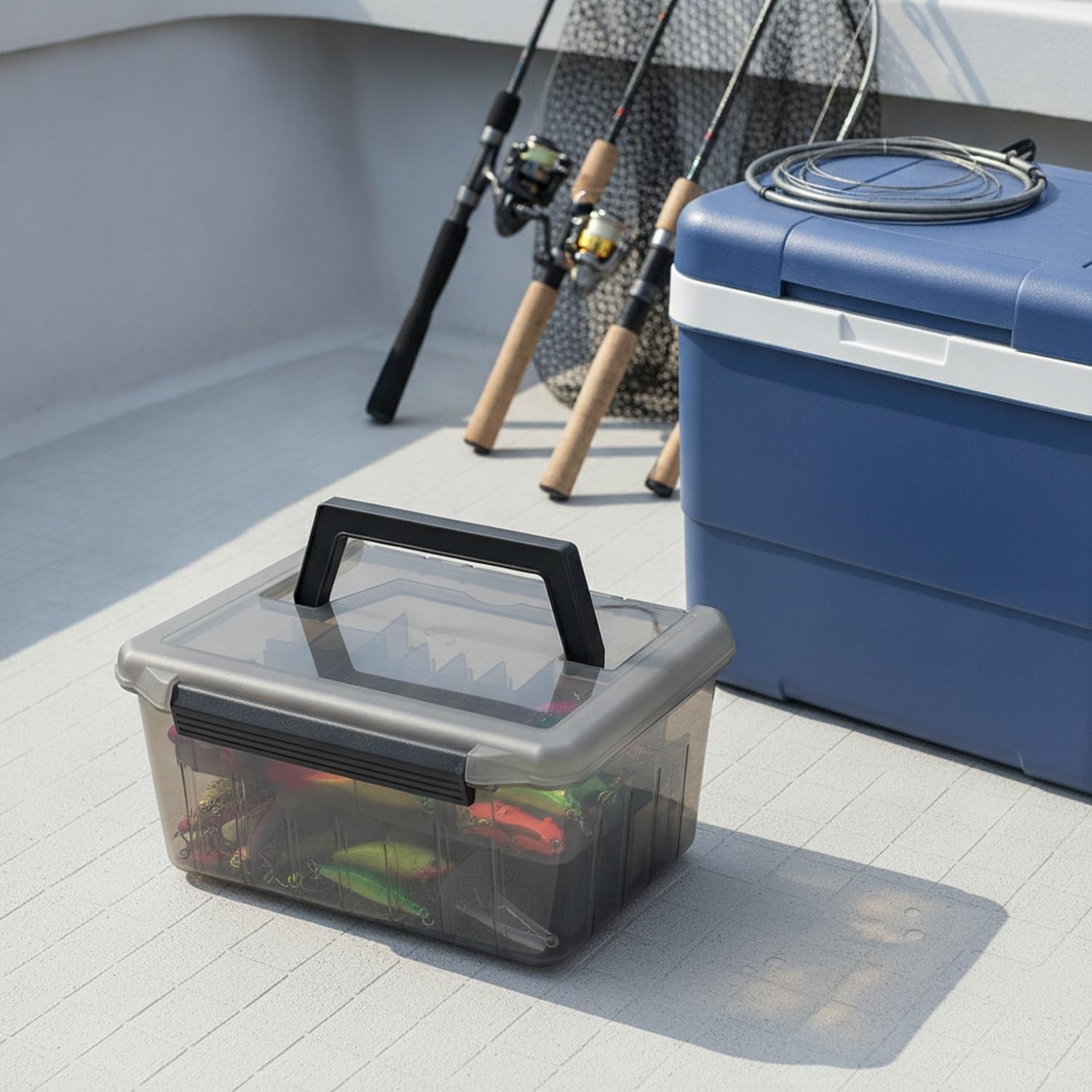 Kotak Peralatan Pancing dengan - Fish Finder Case ulasan dan harga