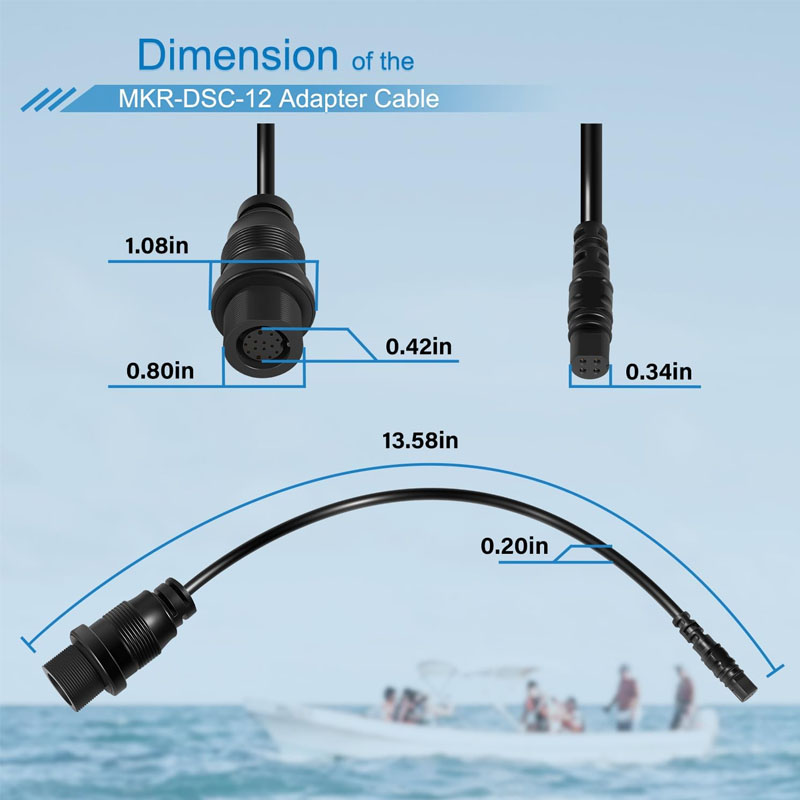 1852081 MKR-DSC-12 Kabel Adapt - Fish Finder ulasan dan harga