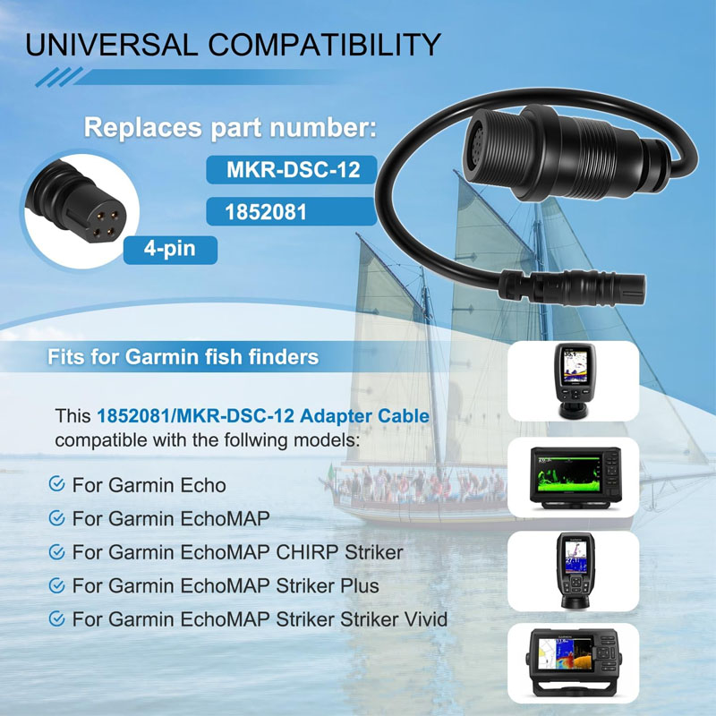 1852081 MKR-DSC-12 Kabel Adapt - Fish Finder ulasan dan harga