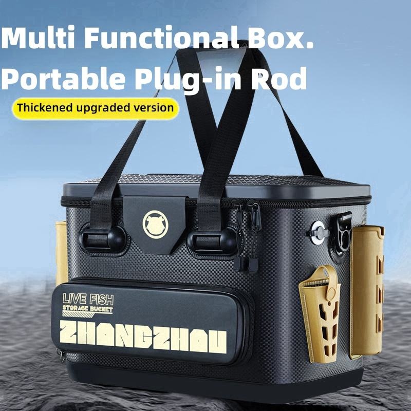 Kotak Ikan Hidup EVA Fishing B - Fish Finder Case ulasan dan harga