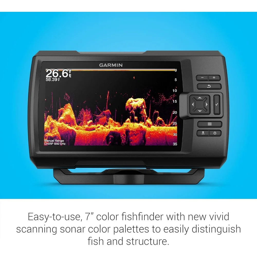 %a untuk Striker Vivid 7cv, Pe - Fish Finder Transducer ulasan dan harga